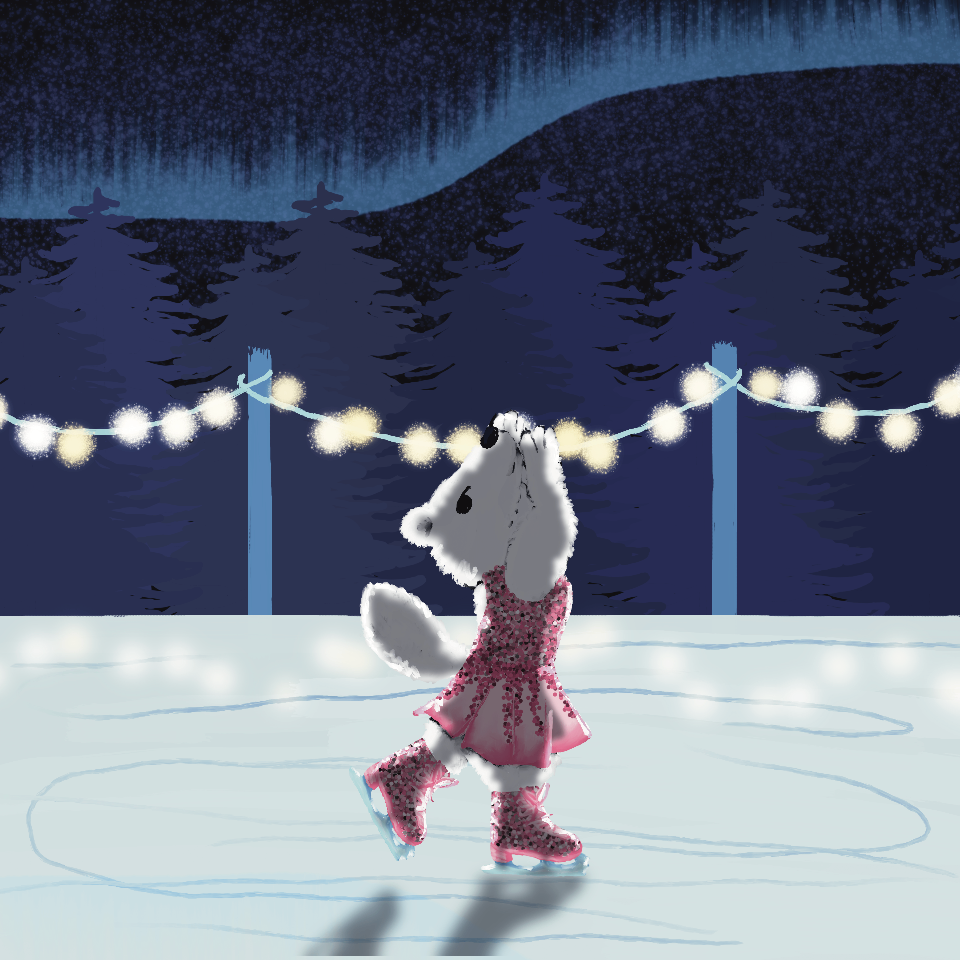 Arctic Fox, Skating Under Lights